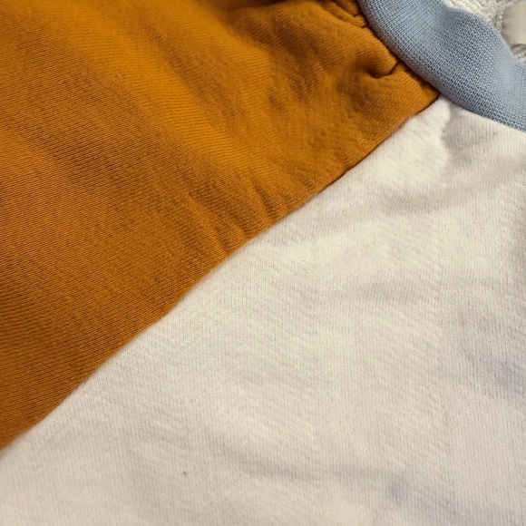 Madewell Colorblock Raglan Sleeve Top size XS - Picture 5 of 8